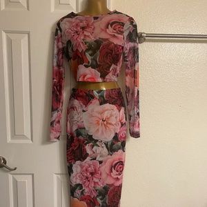 Midi skirt set